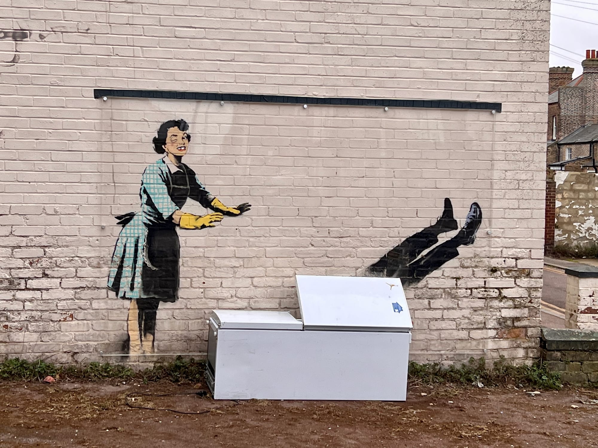 News Blast: What do you do when Banksy paints your house?