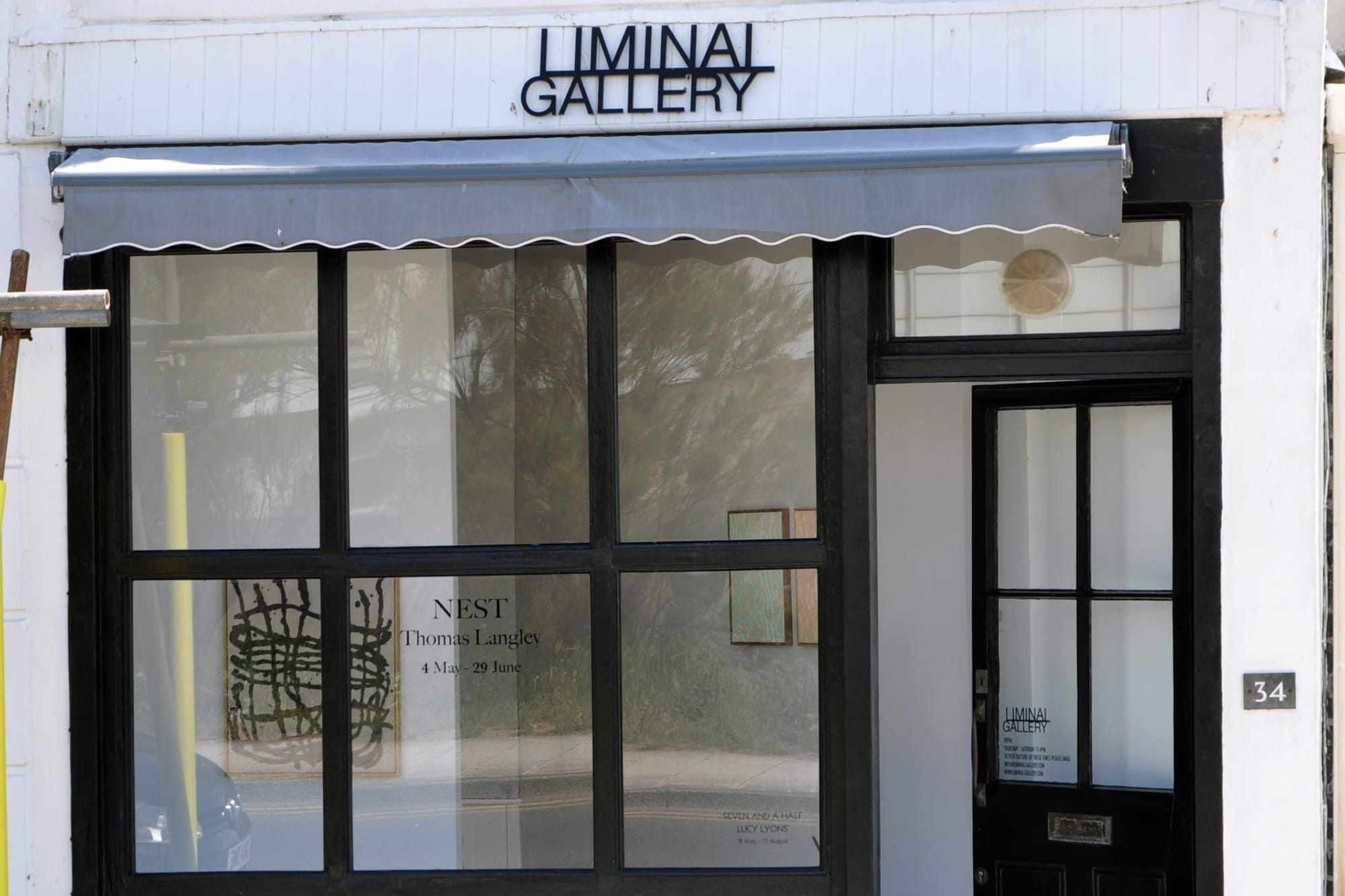 The smallest gallery in the UK. Photo: Strange Tourist