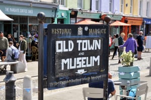 I sign directly people to Margate Old Town and Museum