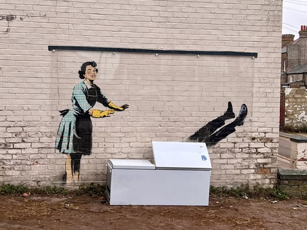 News Blast: What do you do when Banksy paints your house?