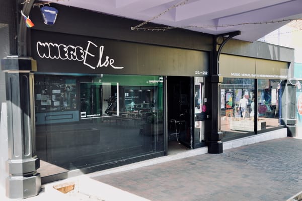 The front of Margate music venue Where Else